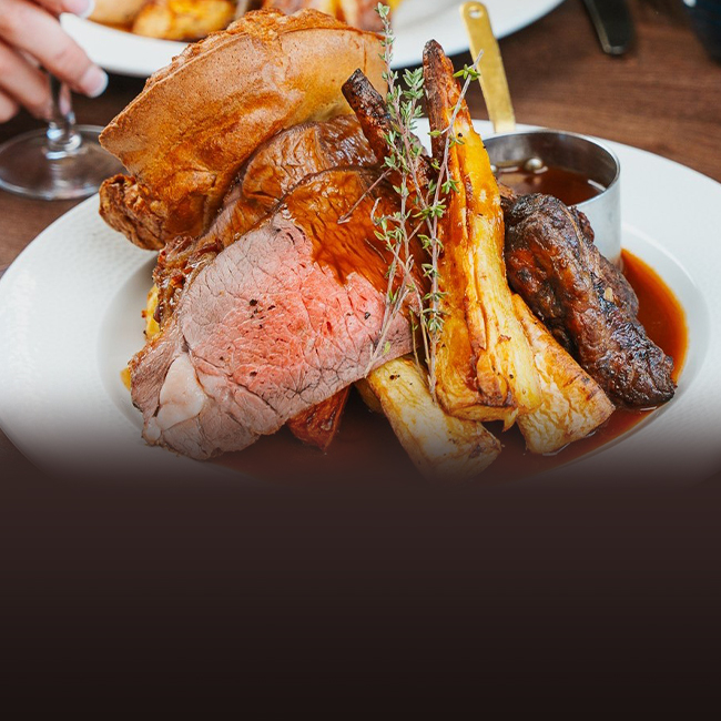 Sunday menu at The Prince of Wales