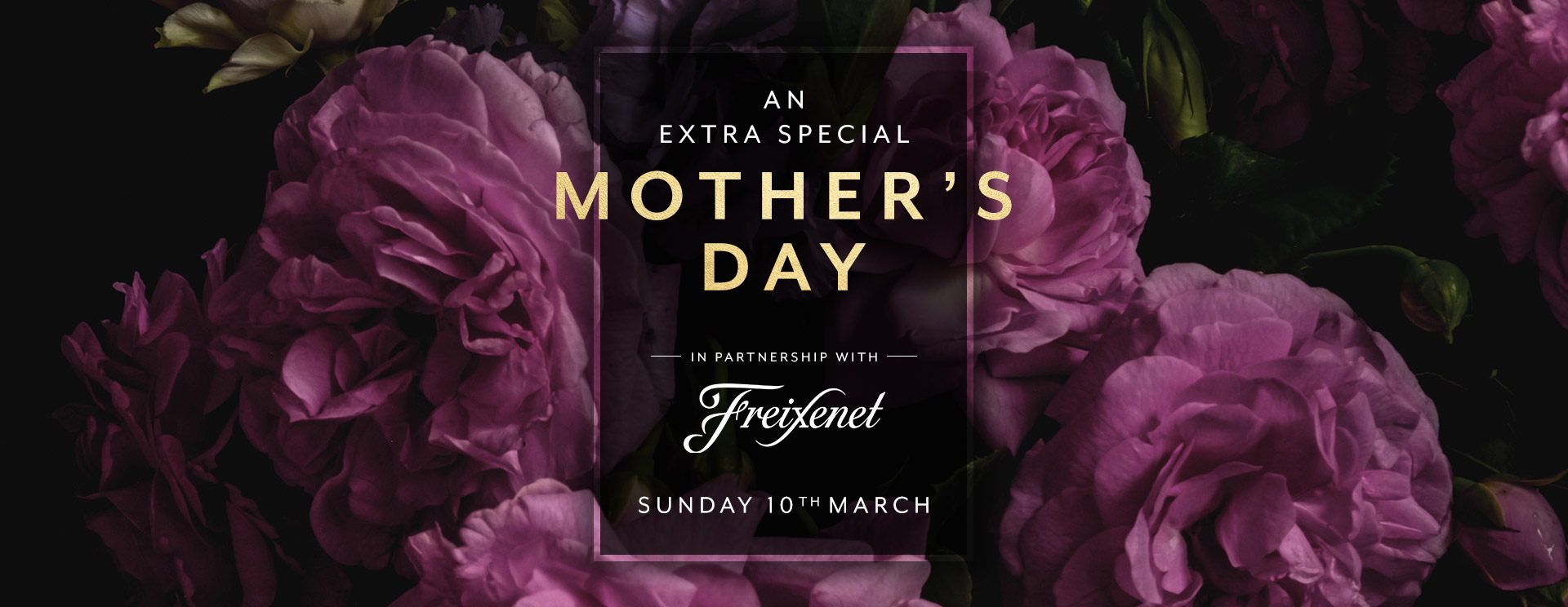 Mother’s Day menu/meal in Sheffield