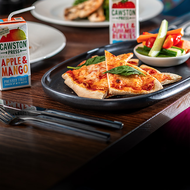 Children's menu at The Prince of Wales