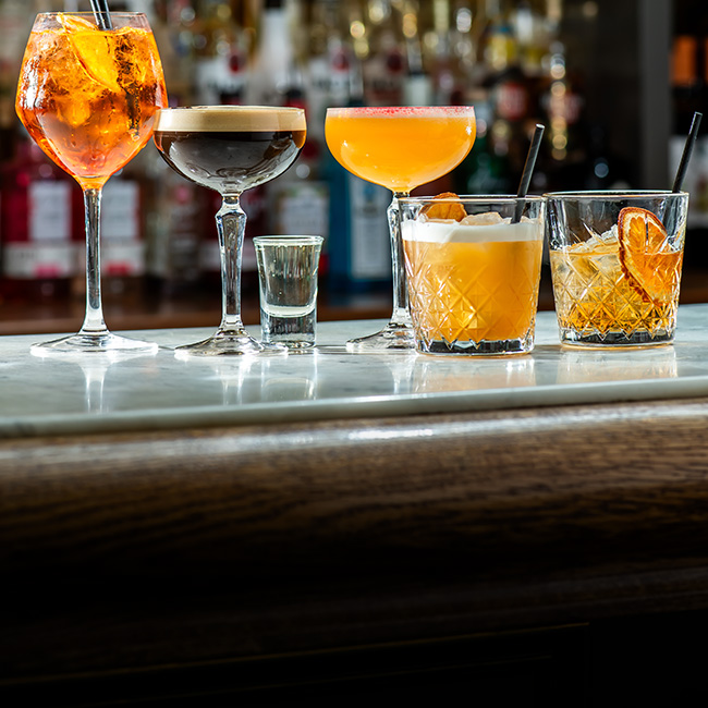 Wine & Drinks menu at The Prince of Wales