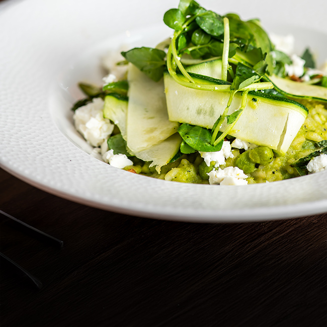 Vegan menu at The Prince of Wales