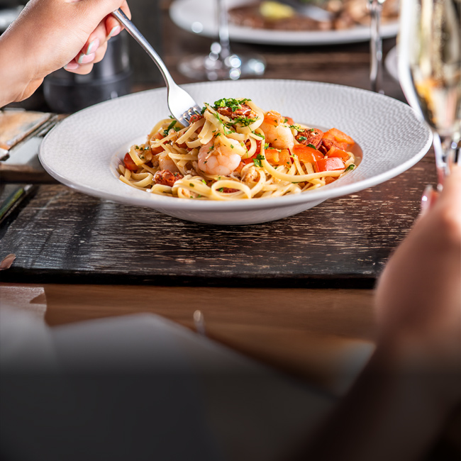 Dessert menu at The Prince of Wales